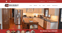 Desktop Screenshot of beckmanbuilders.com