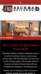 Mobile Screenshot of beckmanbuilders.com